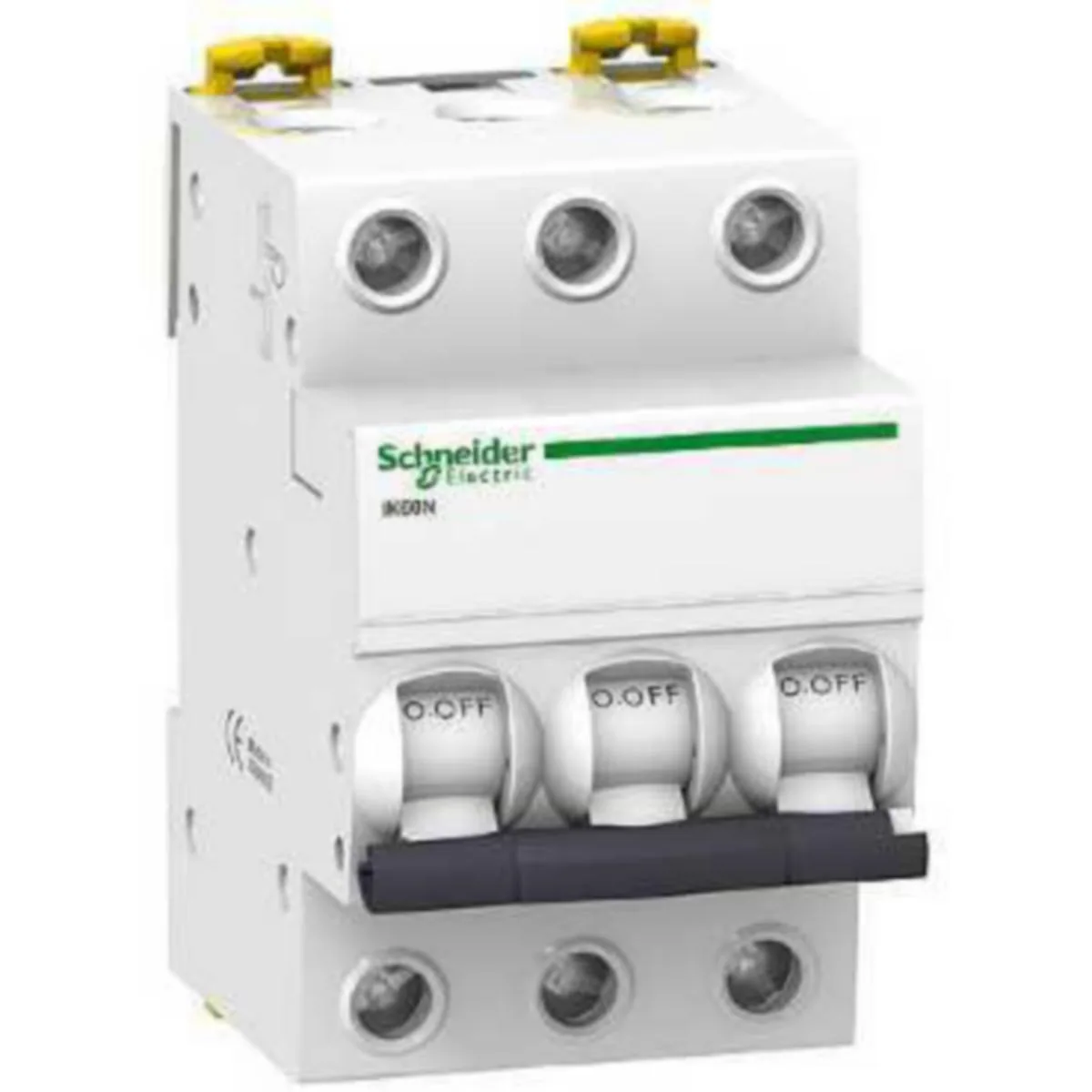 Johdonsuojakatkaisija Schneider Electric Acti 9 C-käyrä 3-nap 6kA IK60N 3x20A/C/6kA