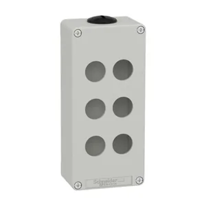 Painikekotelo Schneider Electric Harmony - PAINIKEKOTELO HARMONY KOTELO HARMAA 6 REIKÄÄ 22 MM