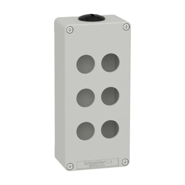 Painikekotelo Schneider Electric Harmony KOTELO HARMAA 6 REIKÄÄ 22 MM