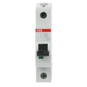 Johdonsuojakatkaisija ABB S200 C-käyrä 1-nap - JOHDONSUOJAKATKAISIJA S200 S201-C63 1-NAP 6kA STOTZ