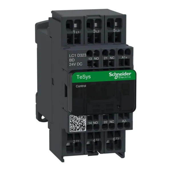 Kontaktori Schneider Electric TeSys LC1D323BD 32A 3S 1S+1A 24V DC