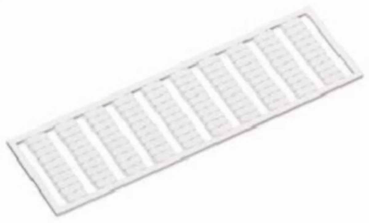 Merkintäkilpi Wago MERKINTÄKORTTI 4MM LEVEÄ TYHJÄ