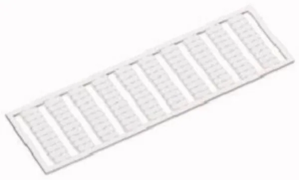 Merkintäkilpi Wago MERKINTÄKORTTI 4MM LEVEÄ TYHJÄ
