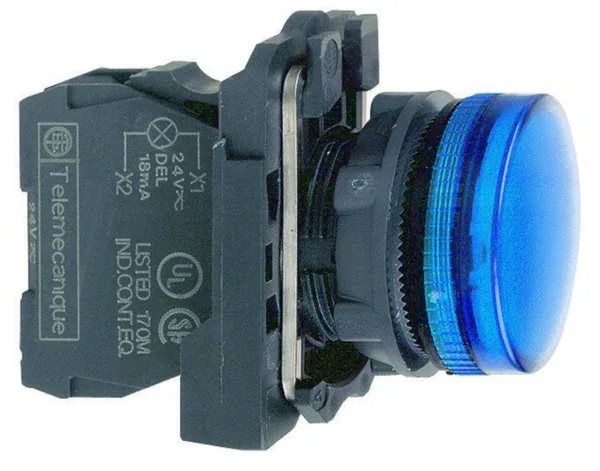 Merkkivalo Schneider Electric Harmony XB5 XB5AVB6 LED 24V SININEN