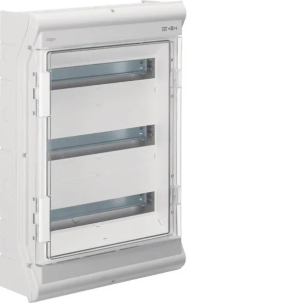 Moduulikotelo pinta Hager Vector IP65 VE318PN 3x18MOD PC-UV