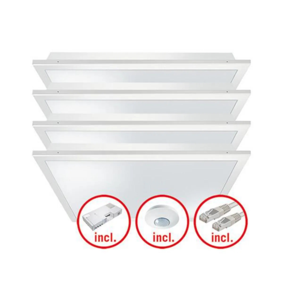 Moduulivalaisin ESYLUX Celine-2 HCL OP 8TW IR ELC SET – 2700-6500