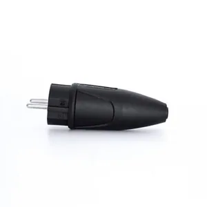 Pistotulppa Norwesco Power Solid IP44 Musta - PISTOTULPPA NORWESCO 16A/250V/IP44 S MU