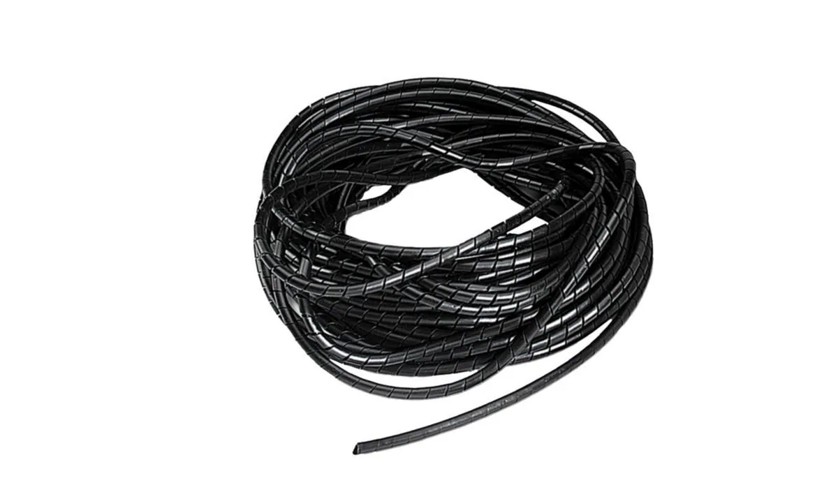 Sidontaspiraali Elematic halogeenivapaa - SIDONTASPIRAALI ELEMATIC PE HF 18-120mm MUSTA 25m
