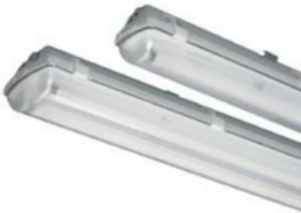 Teollisuusvalaisin suljettu Airam Led-runko Abs IP66 2X1200 ACC GR