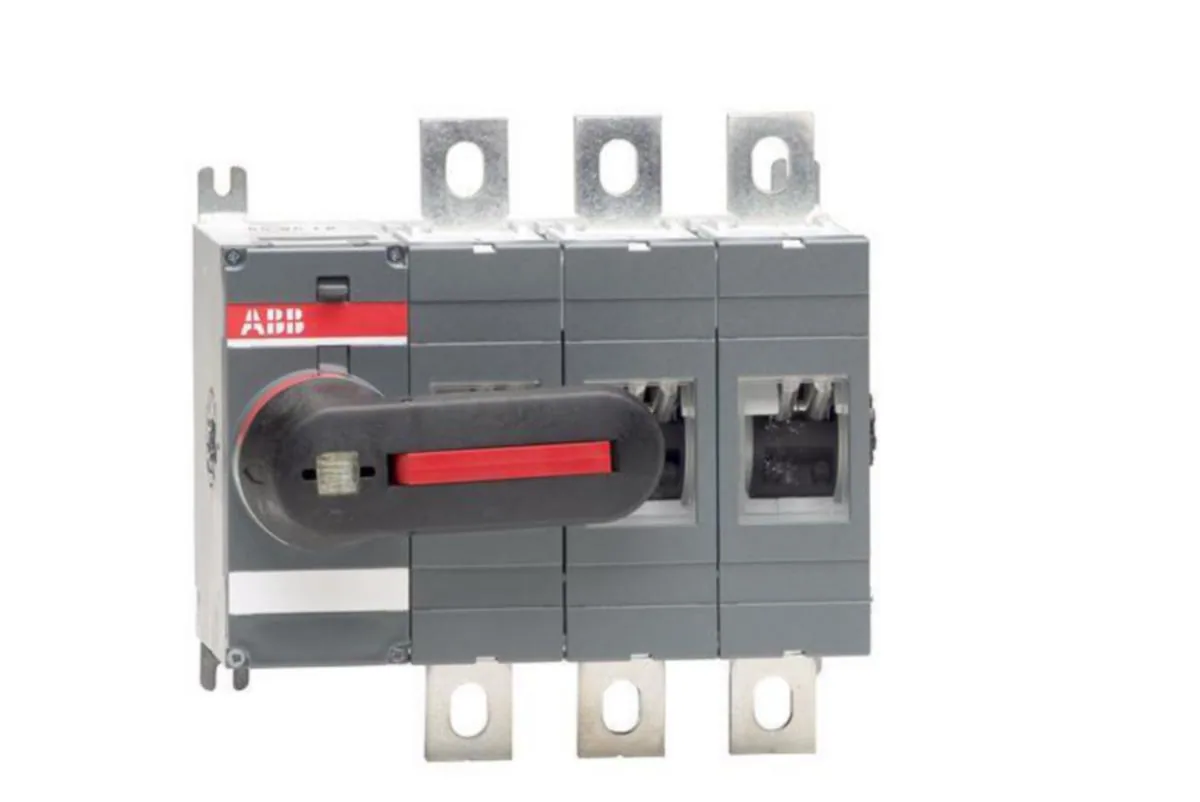 Kuormankytkin vääntö ABB 3-napainen AC-22A 3-NAP. 400A 690V – musta
