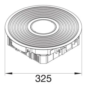 Lattiarasia Hager electraplan.VE-EE - LATTIARASIA ELECTRAPLAN.VE-EE AL D=306 IP66 HB MUS URA