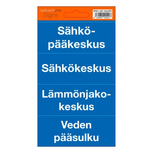 Merkintätarra SWM Kiinteistön keskus