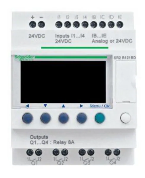 Ohjelmoitava rele Schneider Electric Zelio SR 12 I-O 24 VDC