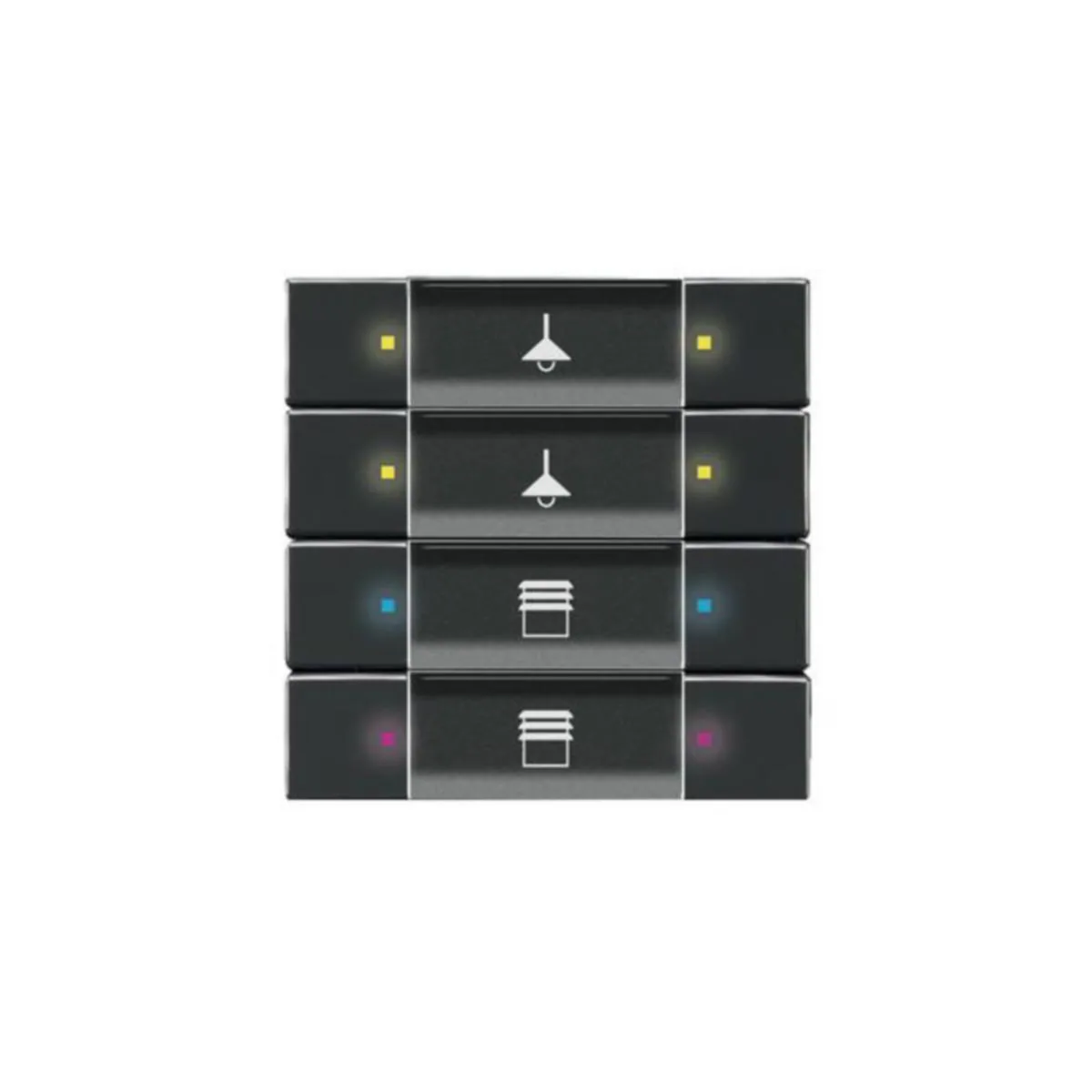 Painike KNX ABB Impressivo 4 MV T U ANT – antrasiitti