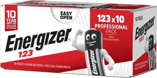 Paristo lithium Energizer Photo 123 10KPL