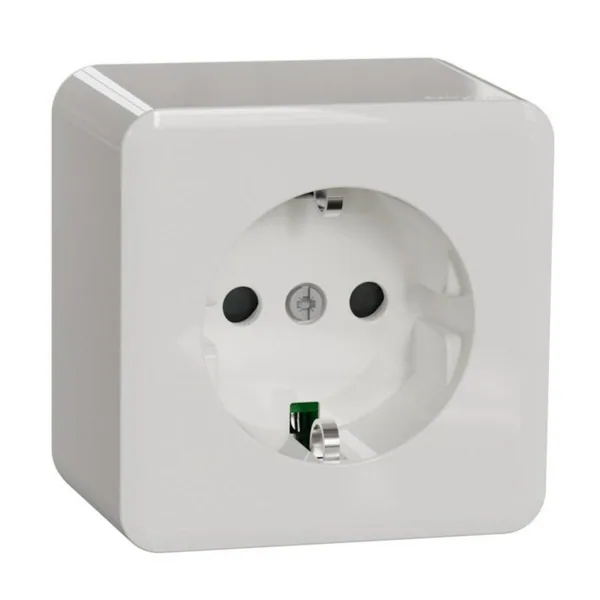 Pistorasia Schneider Electric Exxact 1-osainen pinta IP21