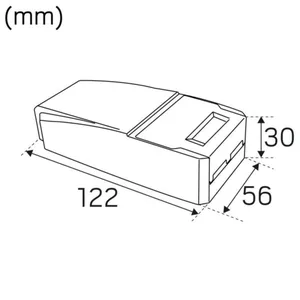 Alasvalo Hide-a-lite Optic XL Dali - ALASVALO HIDE A LITE IP44 940lm 15W 3000K DA2 TILT