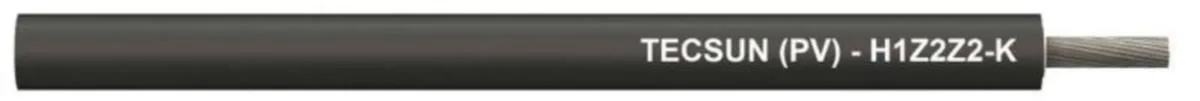 Asennusjohto-HF Prysmian Tecsun H1Z2Z2-K - ASENNUSJOHTO HF 1.5KV (DC) PR. TECSUN 4 MU LSZH PK500