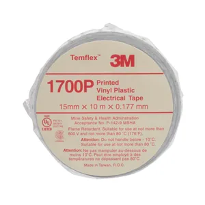 Merkintäteippi 3M Temflex 1700P - MERKINTÄTEIPPI TEMFLEX 1700P L1 VAIHEMERKINTÄ