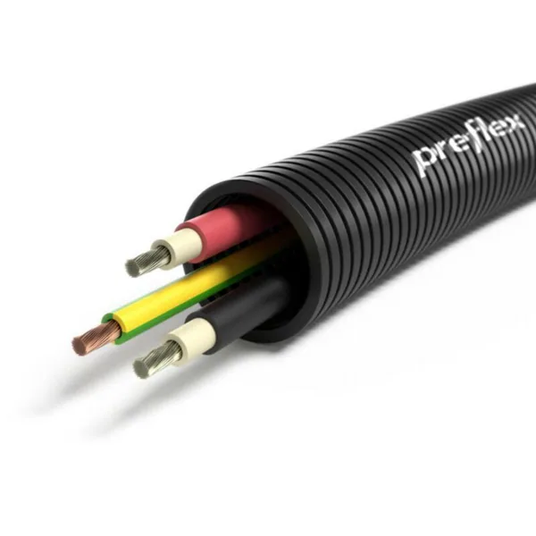 Putkijohto-HF Pipelife 25/2XSOLAR 6+1X6 UV CCA R100