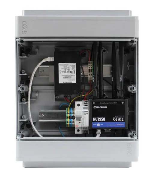 Communication box Garo ASENNUSTARVIKE /-KIINNIKE R+SW 9PORT