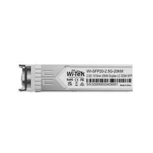 Ethernet kytkintarvike Wi-Tek SFP moduuli - ETHERNET KYTKINTARVIKE WI-TEK SFP 20KM LC-D SM 2.5GBPS