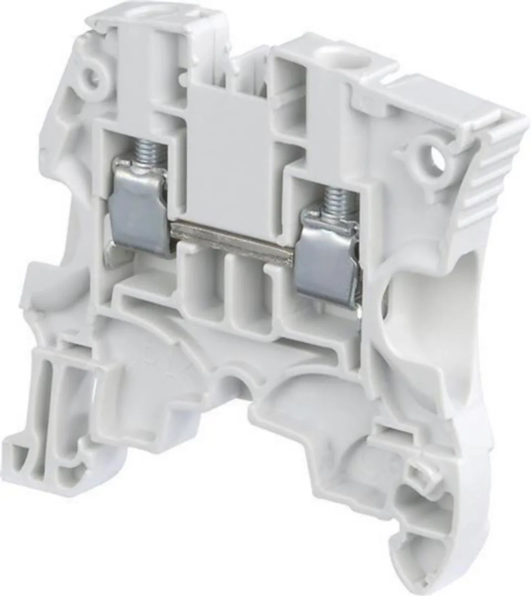 Läpivientiliitin TE / ABB Entrelec -liittimet HARMAA, LEV:6MM, JOHTO:6MM2