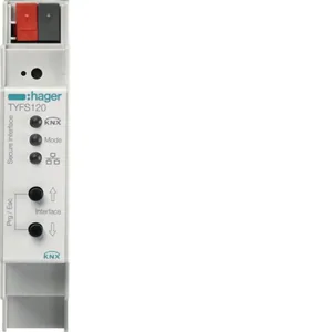 Liitäntäportti Hager KNX ETS - LIITÄNTÄPORTTI KNX KNX ETS TYFS120 IP/KNX SECURE 1M DIN