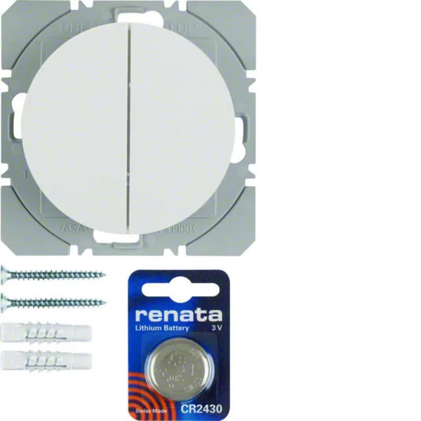 Painike langaton KNX Hager R.1 2OS. PAR 3V QUICKLINK VAL