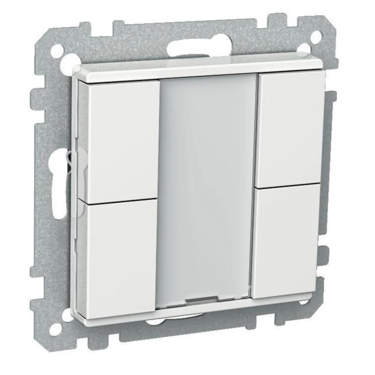 Painike Schneider Electric Exxact KNX-PAINIKE 4-OS. VAL – valkoinen