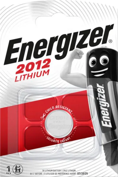 Paristo nappi Energizer Special battery Lithium CR2012 1 KPL