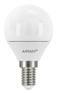 Pienkupulamppu Airam Led OP45 pahvipakkaus - PIENKUPULAMPPU AIRAM LED P45 827 470lm E14 OP