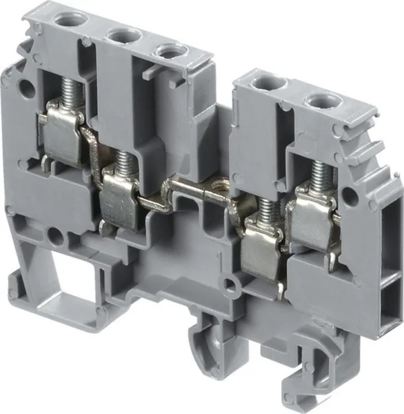 Riviliitin TE / ABB Entrelec -liittimet 6MM, JOHTO:4MM2, 2+2 LÄPISYÖTT
