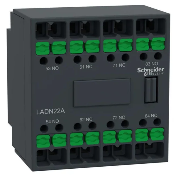 Apukosketin Schneider Electric TeSys 2NO 2NC SNAP-IN