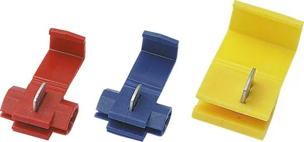 Haaroitusliittimet Elematic HAAROITUSLIITIN 0.25-1.5mm2 PUN ROSVO 100kpl