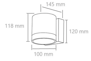 Kohdevalaisin Kamic Funkis ProLED - KOHDEVALAISIN FUNKIS PROLED FUNKIS PROLED 9W 3K/4K