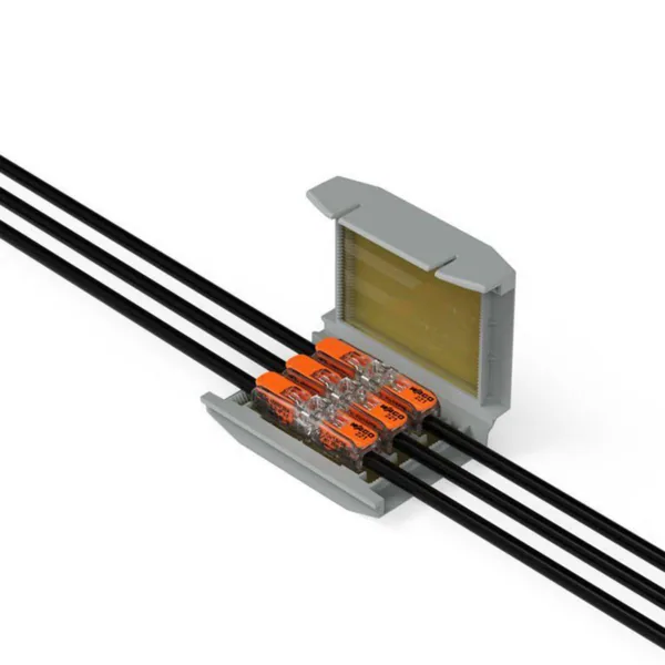 Minigeelirasia Wago LIITINTARVIKE 3 X 221-2411 INLINE, IPX8, HAR
