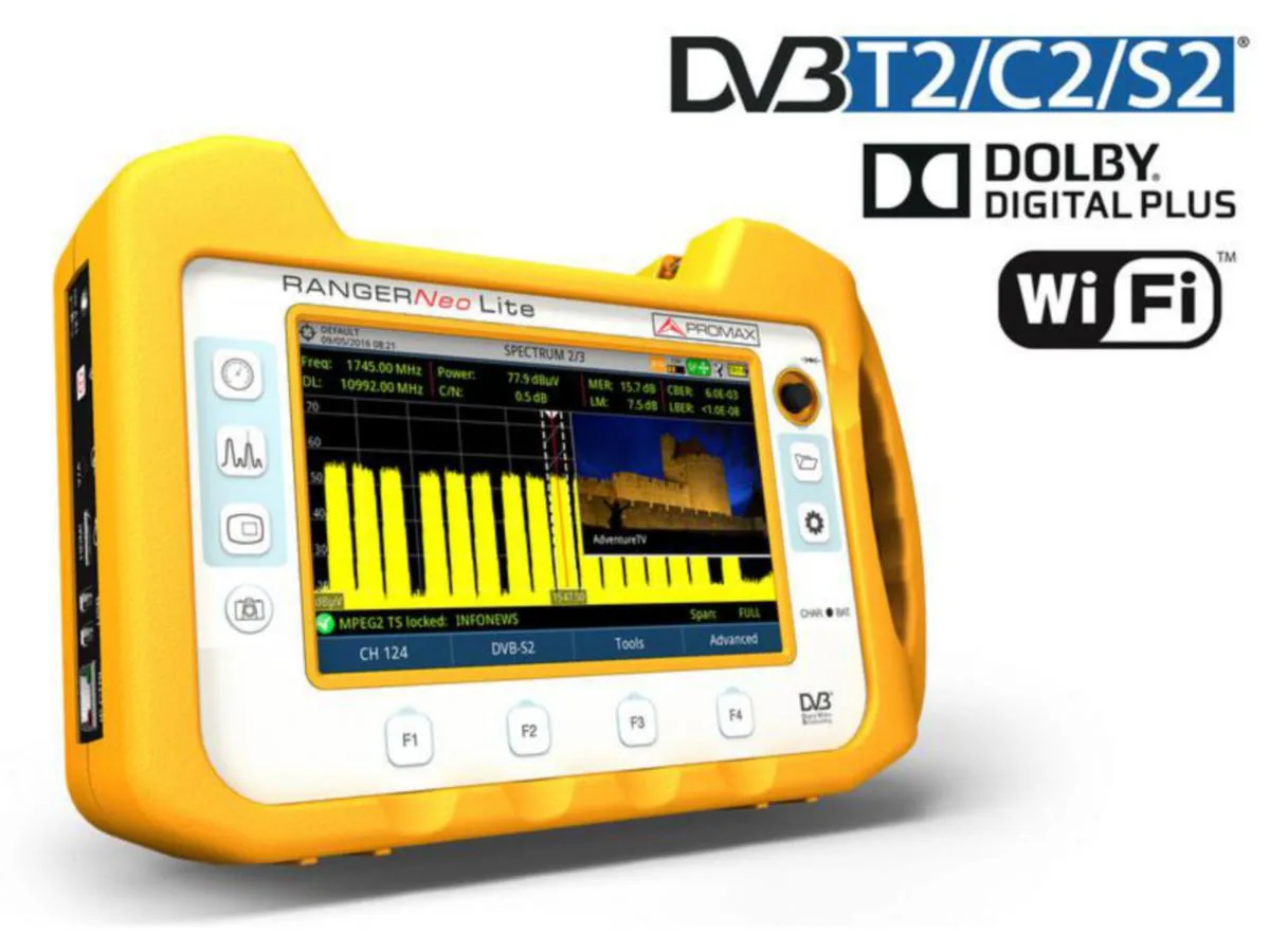 Mittalaite Promax RangerNeo Lite - MITTALAITE FINNSAT DVB-T/T2/C/C2/S/S2 WIFI HEVC