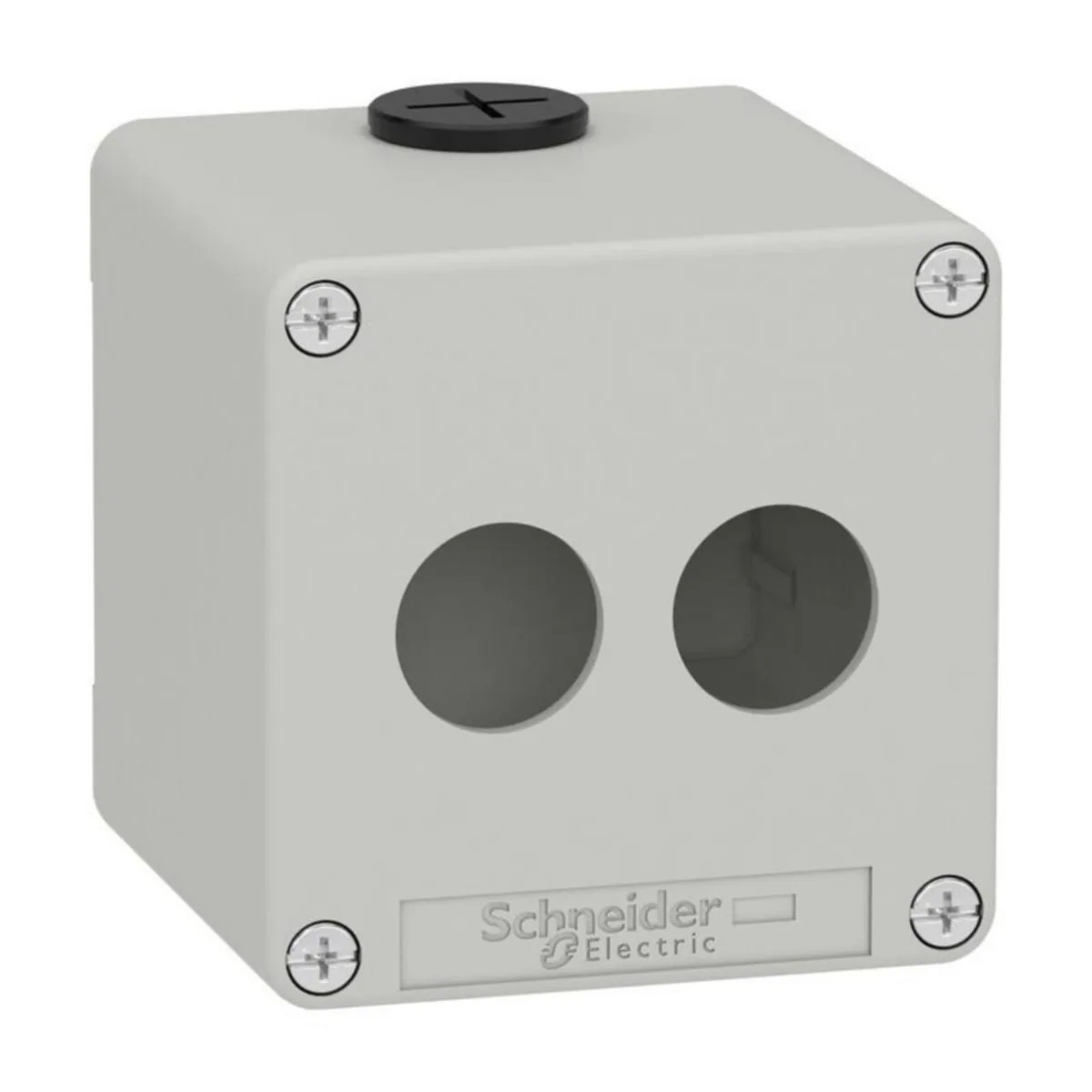 Painikekotelo Schneider Electric Harmony KOTELO HARMAA 2 REIKÄÄ 22 MM – harmaa