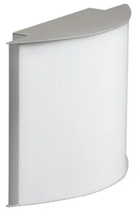 Seinä/kattovalaisin ulko Karlux Aalto - SEINÄ/KATTOVAL. ULKO KARLUX AALTO. HARMAA-LED-4000K IP65
