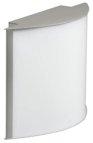 Seinä/kattovalaisin ulko Karlux Aalto SEINÄ/KATTOVAL. HARMAA-LED-4000K IP65