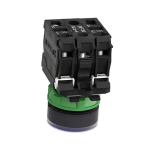 Valopainike Schneider Electric Harmony XB5 - TASOVALOPAINIKE HARMONY XB5AW36B5 LED 24V SININEN