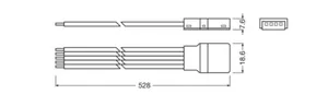 Adapterijohto Ledvance LEDStrip Performance - SÄHKÖINEN LISÄTARVIKE LEDVANCE LS AY PFM CP/P5/500/P 2KPL