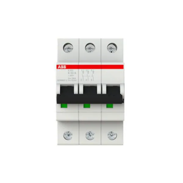 Johdonsuojakatkaisija S200 S203-K63 3-NAP K63A