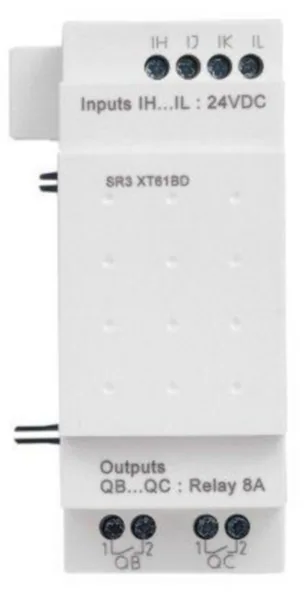Ohjelmoitava rele Schneider Electric Zelio SR XT 6 I-O 24 VDC