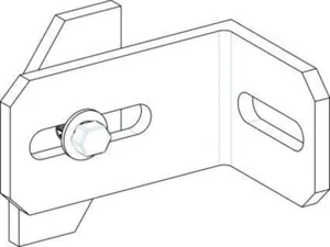 Seinäkiinnike Systemal Presto - KIINNITYSTARVI SYSTEMAL PRESTO NCV06 SEINÄKIINNIKE