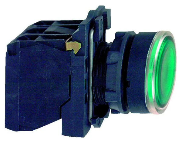 Valopainike Schneider Electric Harmony XB5 XB5AW33G5 LED 120V VIHREÄ