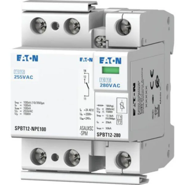 Ylijännitesuoja kiinteistö Eaton Xpole SPBT12 SPBT12-280-1+NPE-AX