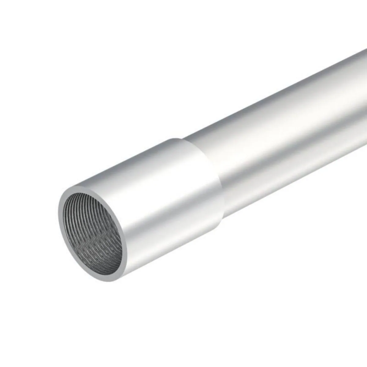 Asennusputki OBO VBS SM alumiini - ASENNUSPUTKI METALLI VBS SM32 W ALU, M30X1,9X3000MM,ALU