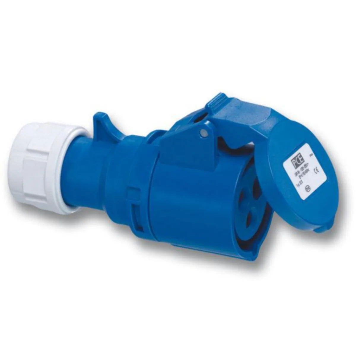 Jatkopistorasia PCE SHARK IP44, 223-6 32A 3P 230V IP44